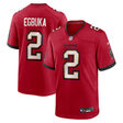Buccaneers Emeka Egbuka Nike Men's Red Game Jersey
