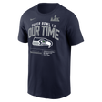 Seahawks 2026 Nike Men's NFC Super Bowl LX (60) Bound Iconic T-Shirt
