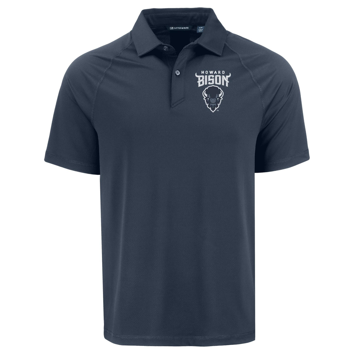 HBCU Cutter & Buck Men's Big & Tall Prospect Recycled Featherlight Stretch Polo