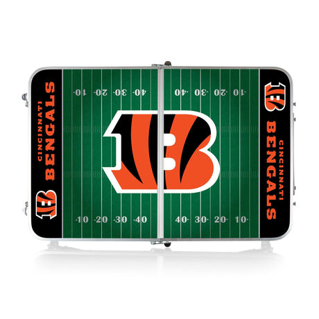 Bengals Concert Table Mini Portable Table Pro Football Hall of Fame