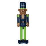 Seahawks 14 Inch Bear Nutcracker Pro Football Hall of Fame