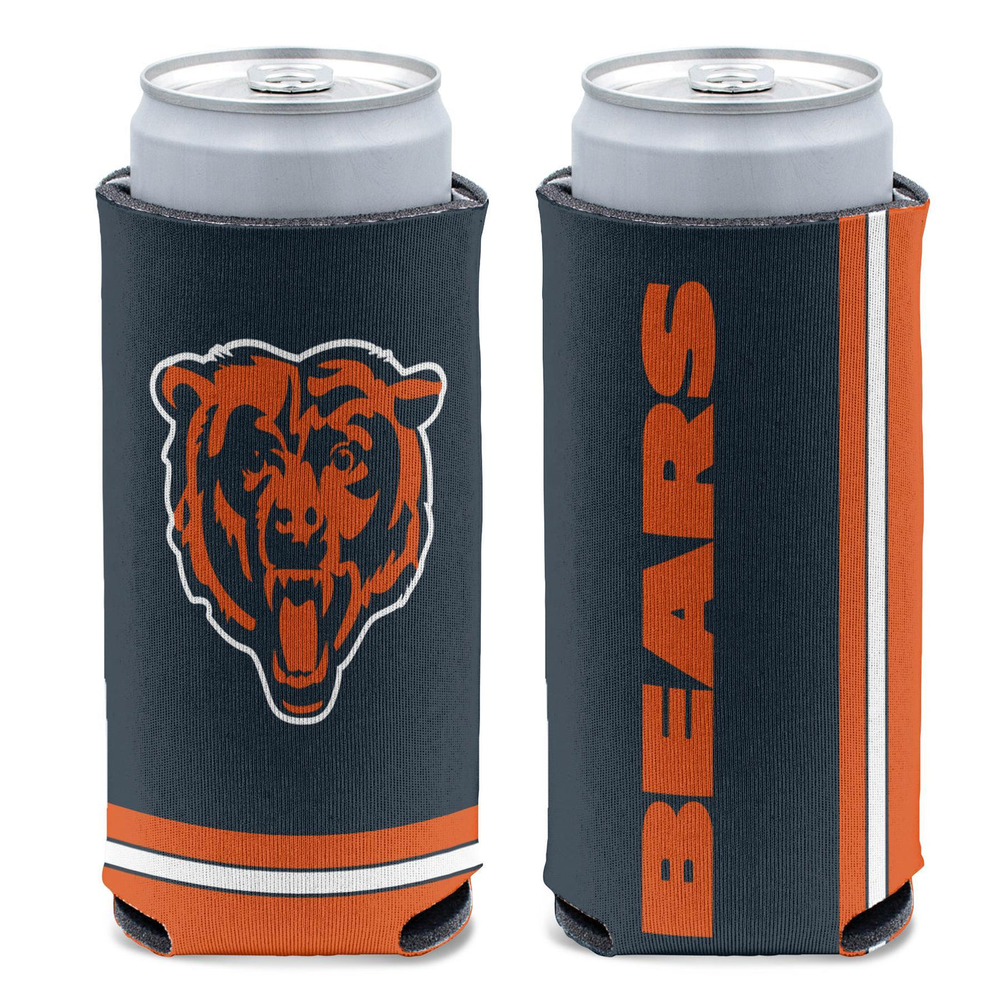 Bears 12oz Logo Slim Can Cooler