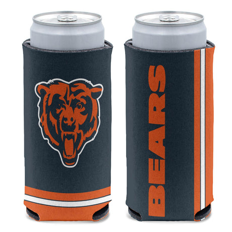 Bears 12oz Logo Slim Can Cooler