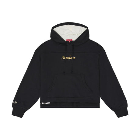 Steelers 2026 Mitchell & Ness Women's Retro Roots Hoodie Pro Football Hall of Fame