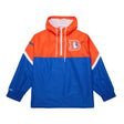 Broncos 2025 Mitchell & Ness Men's NFL Tie Breaker Anorak Vintage Logo Lightweight Windbreaker