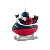 Texans Football Sleigh Ornament
