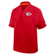 Chiefs 2026 Nike Men's Lightweight Coaches Short Sleeve Jacket