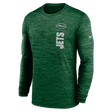 Jets Men's Nike Velocity Long Sleeve T-Shirt