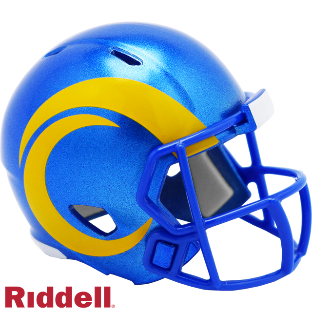 cd rams football helmet Riddell Los Angeles Rams Pocket Pro Speed 2020 Helmet