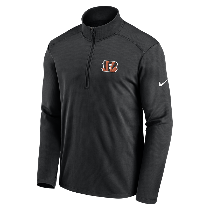 Bengals Men's Nike Pacer Half Zip