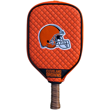 Browns Quilted Pickleball Paddle Cover