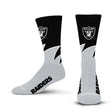 Raiders 2025 Black Wave Sock