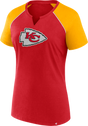 Chiefs Women's Glittered Short Sleeve T-Shirt