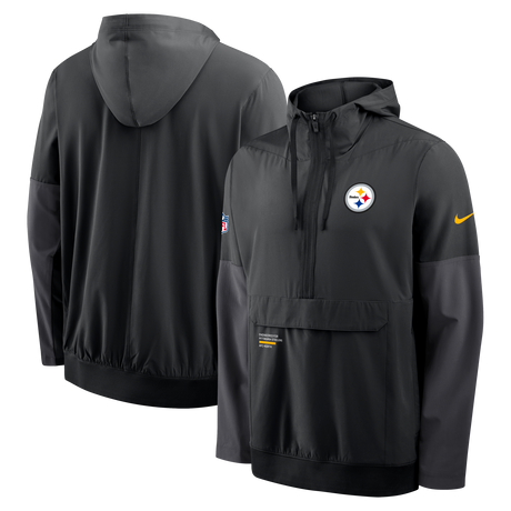 Steelers 2025 Nike Men's Anorak Long Sleeve Jacket