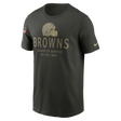 Browns 2025 Nike Men's Salute to Service T-Shirt
