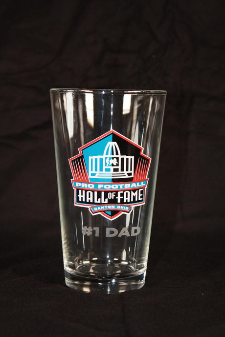 Hall of Fame #1 Dad Pint Glass