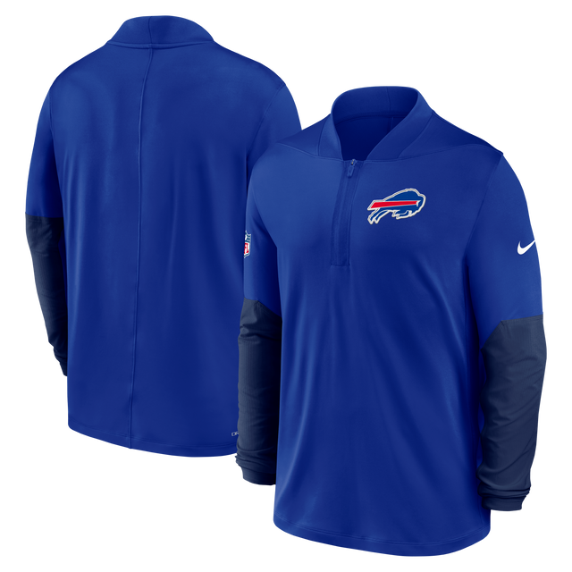 Bills 2025 Nike Men's Mid Weight Half Zip