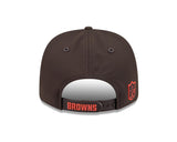 Browns 2026 New Era Men's 9SEVENTY Stretch Snap Sideline Hat