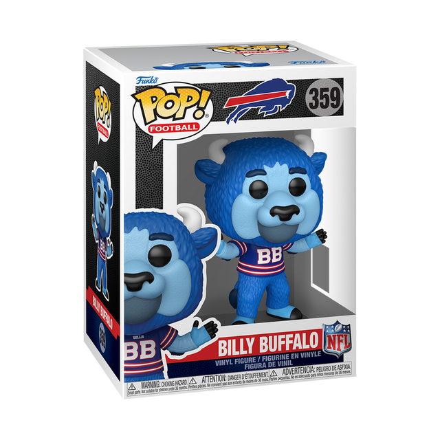 Bills Mascot Buffalo Billy NFL Funko Pop! 359 Pro Football Hall of Fame