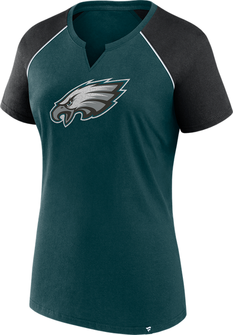 Eagles Women's Glittered Short Sleeve T-Shirt