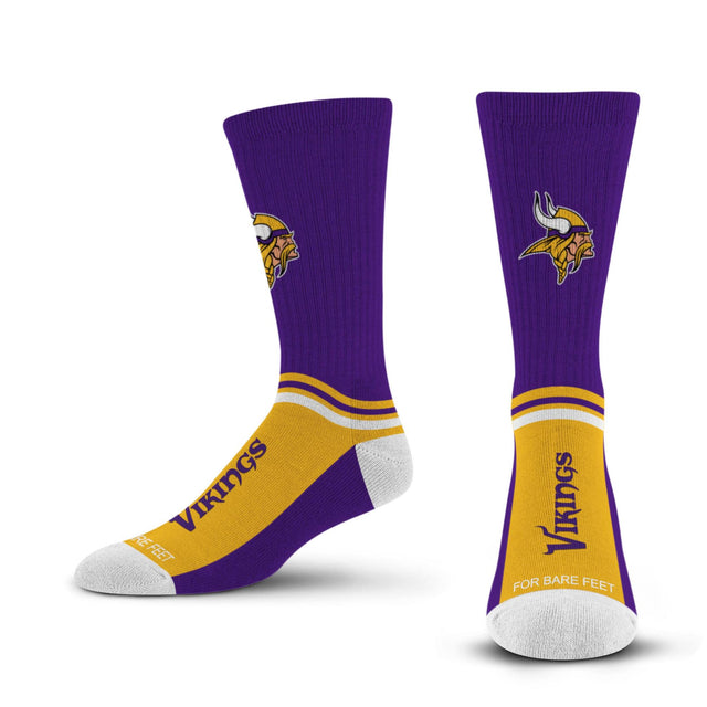 Vikings 2026 Team Slope Socks Pro Football Hall of Fame