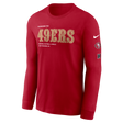 49ers 2026 Nike Men's Essential Long Sleeve T-Shirt
