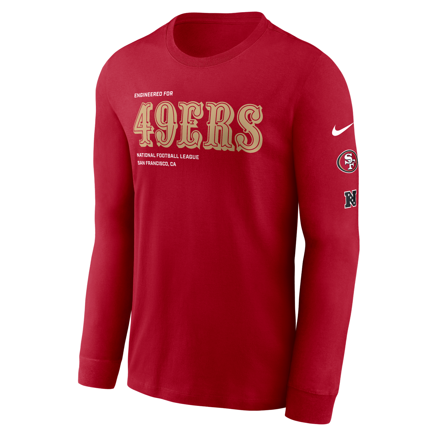 49ers 2026 Nike Men's Essential Long Sleeve T-Shirt