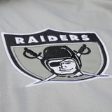 Raiders 2025 Mitchell & Ness Men's NFL Tie Breaker Anorak Vintage Logo Lightweight Windbreaker
