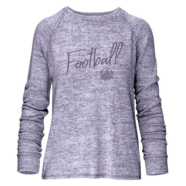 Hall of Fame Women's Camp David Football Crewneck Sweatshirt