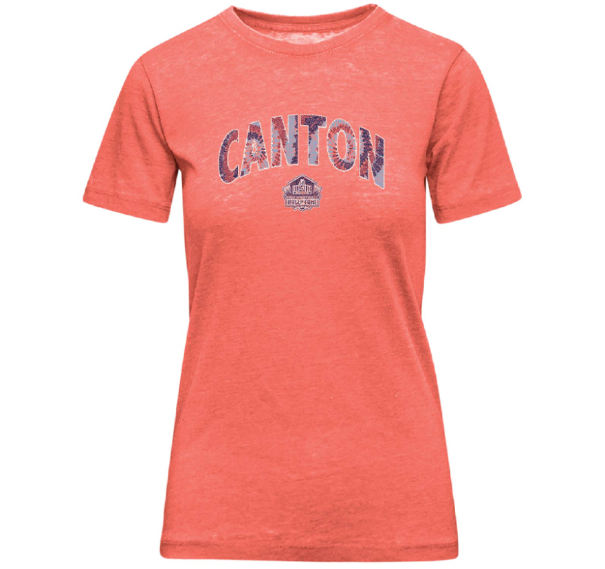 Hall of Fame Women's Canton Tie Dye Encore T-Shirt