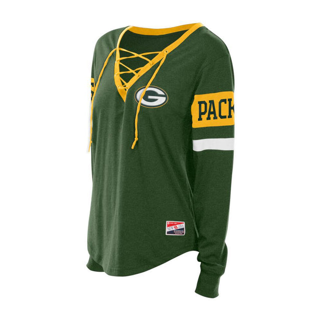 Packers 2025 New Era Women's Long Sleeve T-Shirt