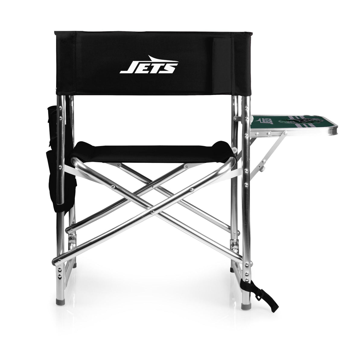 Jets Black Sports Chair