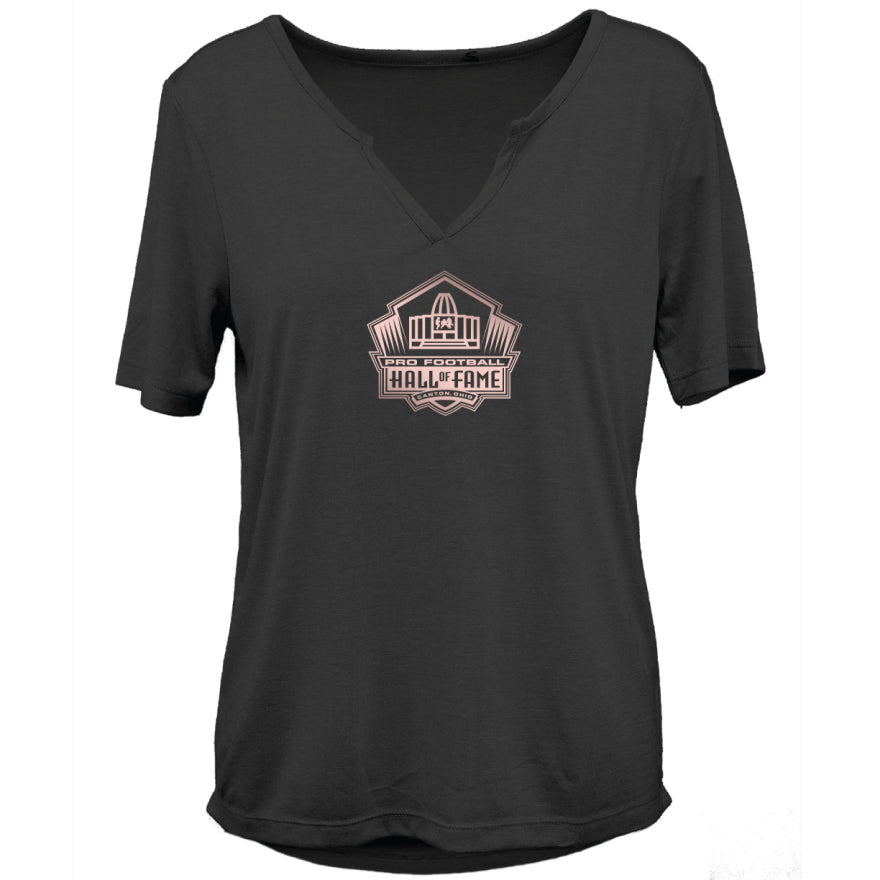 Hall of Fame Women's Camp David Dreamgirl Rose Gold Foil T-Shirt