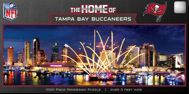 Buccaneers 1000pc Panoramic Puzzle - Stadium View