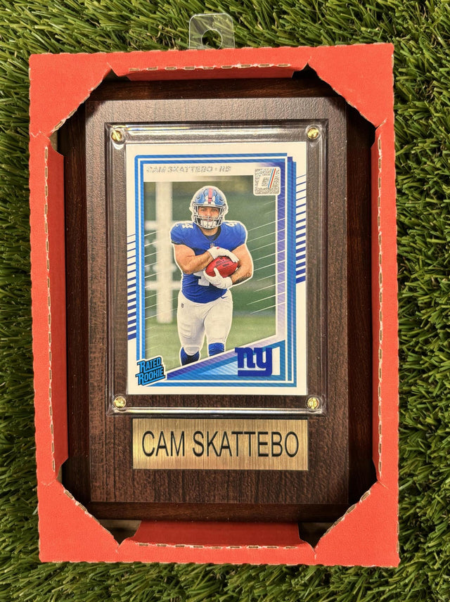 Cam Skattebo 4x6 Plaque