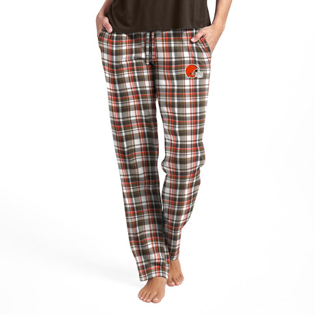 Browns 2026 Women's Medley Flannel Pants Pro Football Hall of Fame