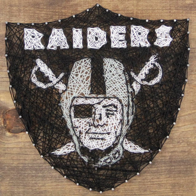 Raiders Team Pride String Art Set