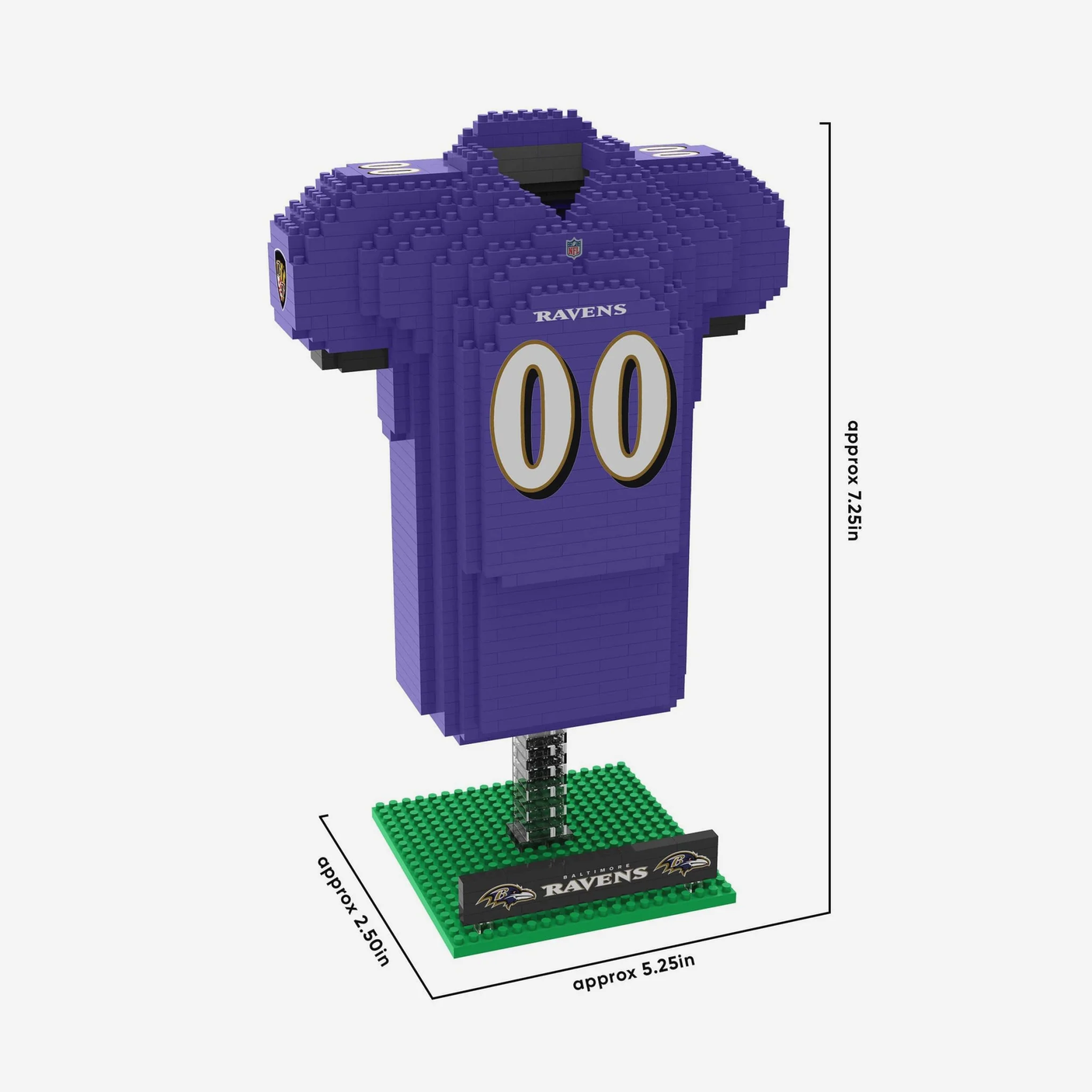 Ravens 3D Brxlz Jersey