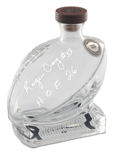 Roger Craig Class of 2026 Canton Distillery Football Decanter