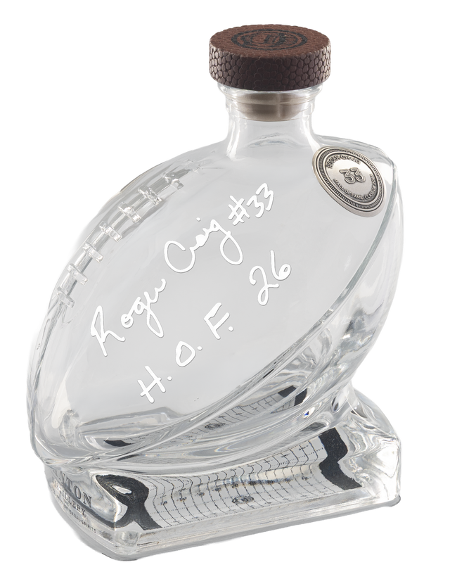 Roger Craig Class of 2026 Canton Distillery Football Decanter
