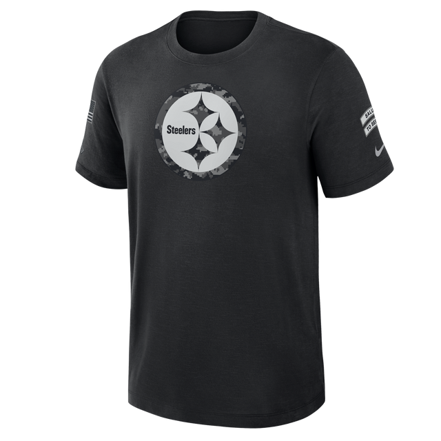 Steelers 2026 Nike Men's Salute to Service T-Shirt Pro Football Hall of Fame