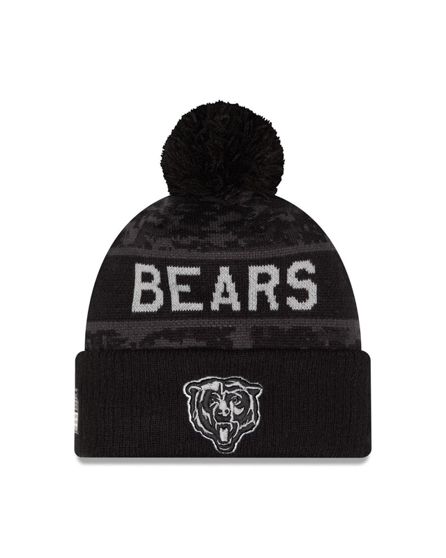 Bears 2026 New Era Men's Salute to Service Knit Pro Football Hall of Fame
