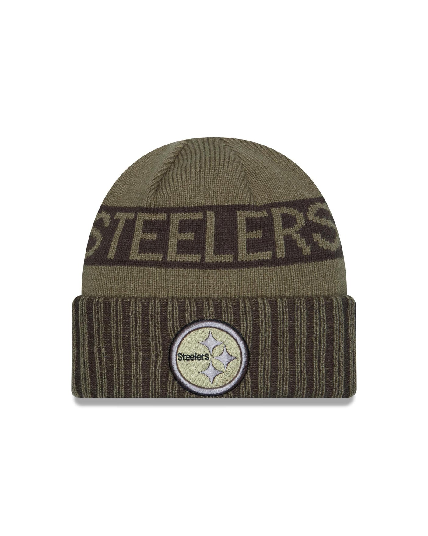 Steelers 2025 Men's New Era Salute to Service Knit