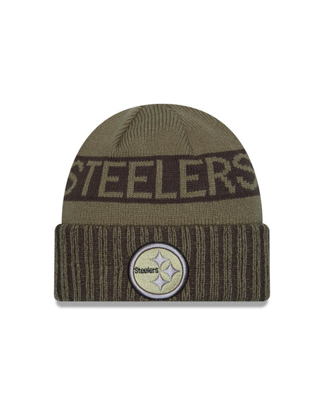Steelers 2025 Men's New Era Salute to Service Knit