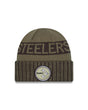 Steelers 2025 Men's New Era Salute to Service Knit