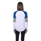 Lions 2025 New Era Women's White Long Sleeve T-Shirt
