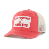 49ers 2026 '47 Brand Men's Historic Egremont Strap Trucker Hat Pro Football Hall of Fame