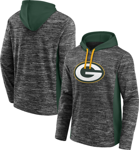 Packers Heathered Instant Replay Chiller Pullover Hoodie