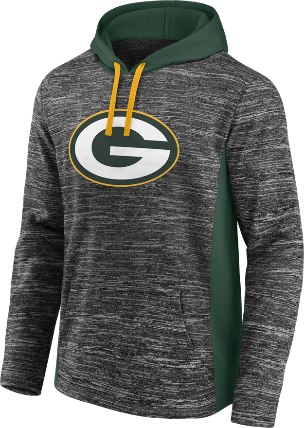 Packers Heathered Instant Replay Chiller Pullover Hoodie