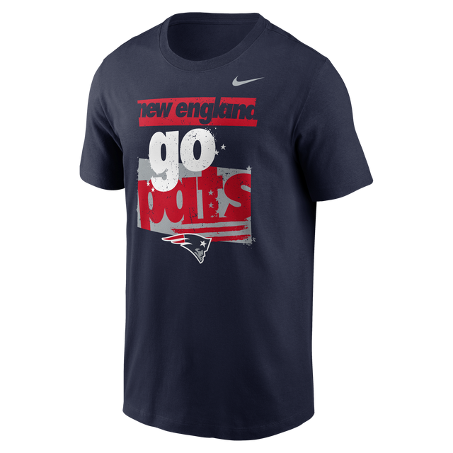 Patriots 2026 Nike Men's Local Phrase Club Crew T-Shirt